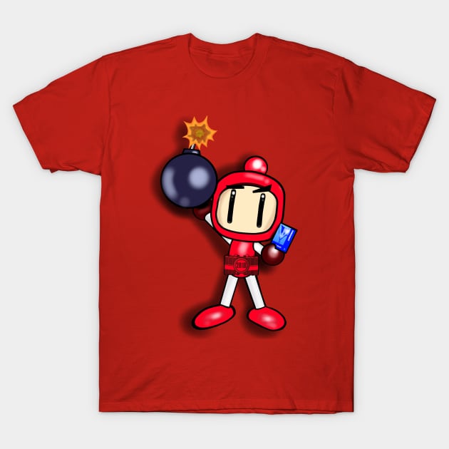 2 rooms and a bomberman T-Shirt by rockinjoey